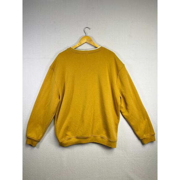 Hastings & Smith Mustard Yellow Embroidered Bridge Sweatshirt - Size XXL - Picture 7 of 9